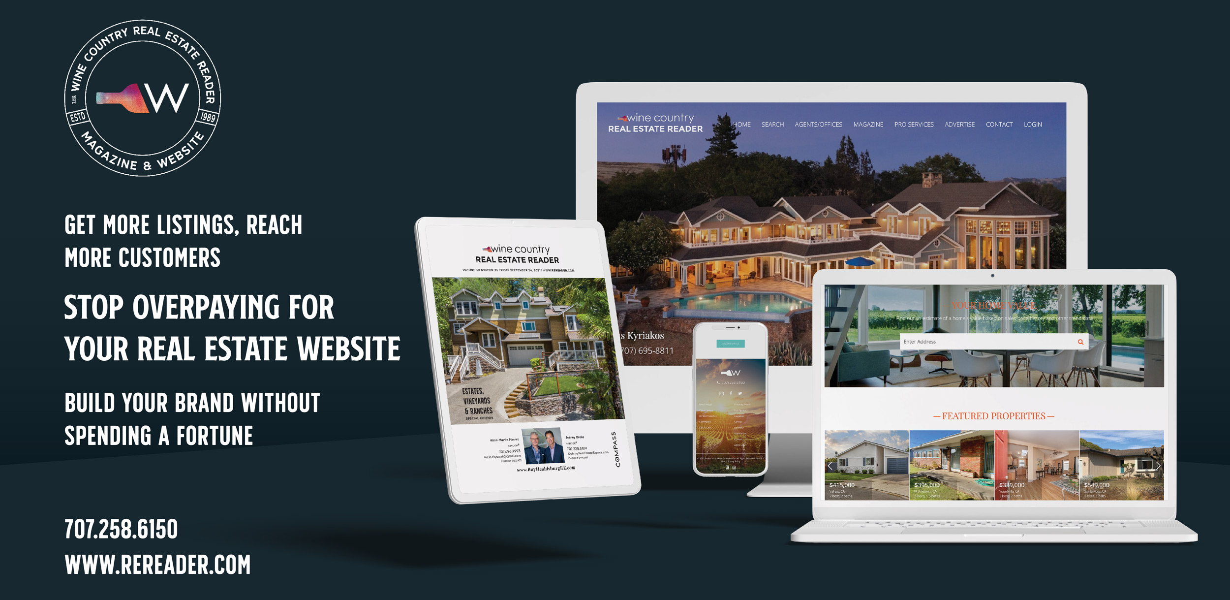 Stop Over Paying For Your Real Estate Website